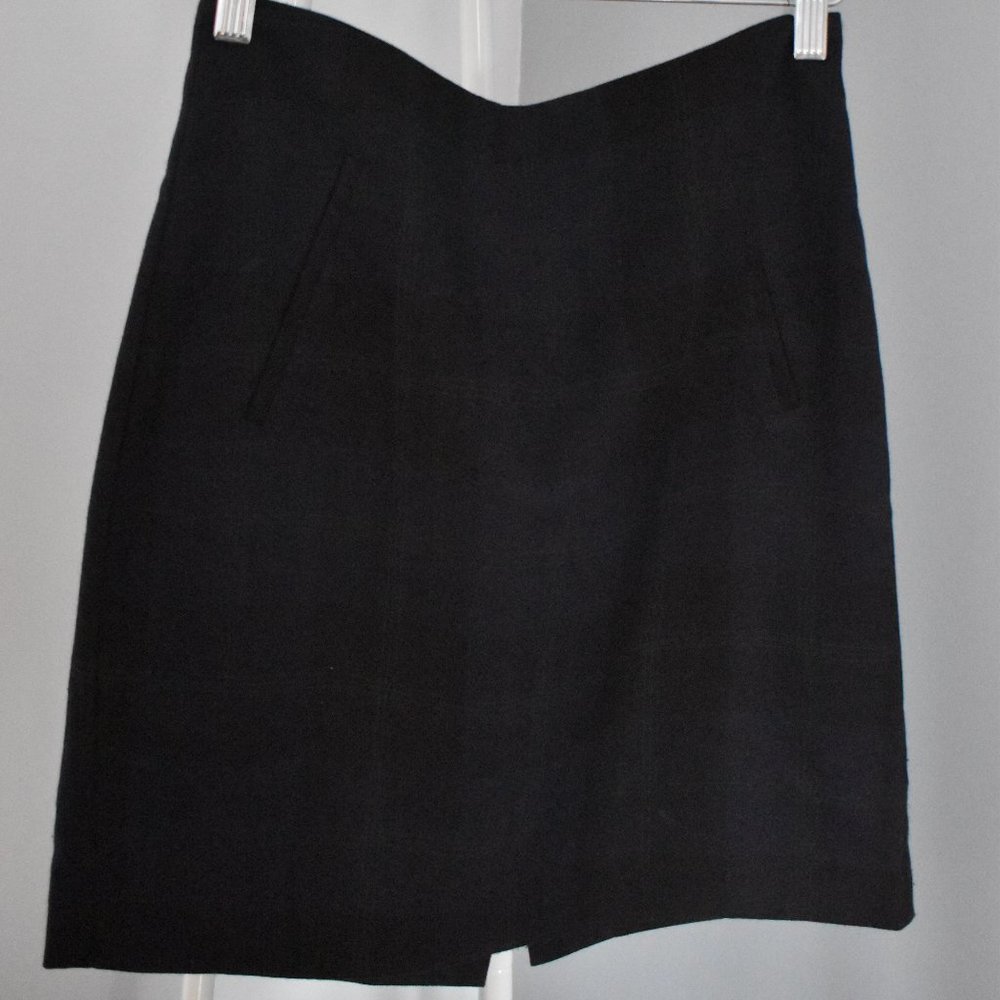 Navy Blue Pencil Skirt Icone